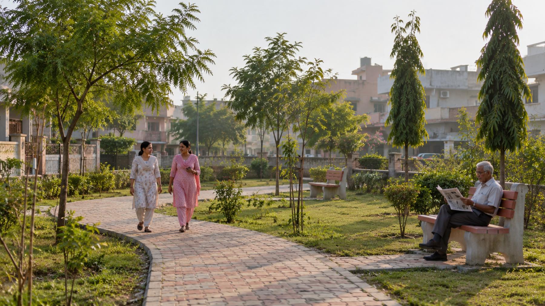 संभावित हरित क्षेत्र — केवल अवधारणा